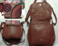 Cartera Ecocuero con Aspillera bordada